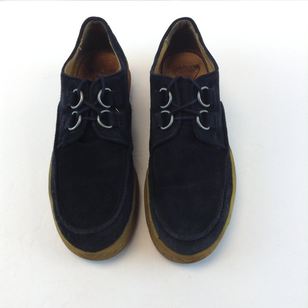 John Fluevog Provog One-O-One Lace Up Platform Shoes. - Picture 2 of 13